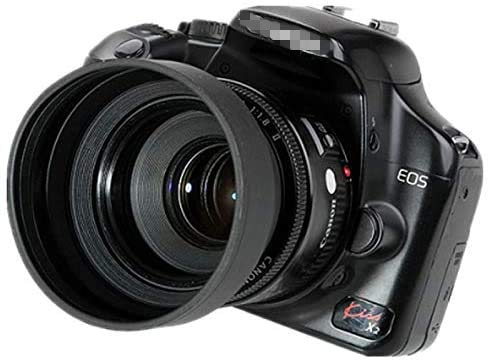 JJC Pare-Soleil En Métal Avec Capuchon Pour Appareil Photo Numérique