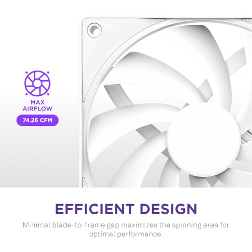 Image of F120Q - 120mm Quiet Airflow Fans - Single - White