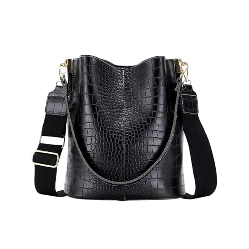 Gyios Borse Borsa A Secchiello Tracolla in Pelle da Donna,