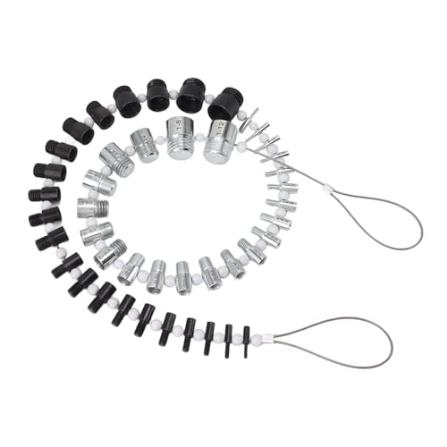 �v���̃i�b�g�ƃ{���g�X���b�h�`�F�b�J�[�Z�b�g44 PCS�j�������X���b�h���ʎq�Q�[�W�L�b�g23�C���`21���g���b�N�T�C�Y���J�j�b�N�G���W�j�A�����̃w�r�[�f���[�e�B���������\��