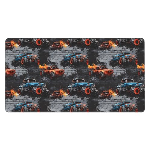 Tapis de souris avec bords cousus pour éviter l'effilochage sur votre bureau de jeu