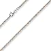 Produktbild 1,8mm Kugel-Armband Armkette 750 Gold Weißgold Rotgold bicolor Armschmuck, 19cm