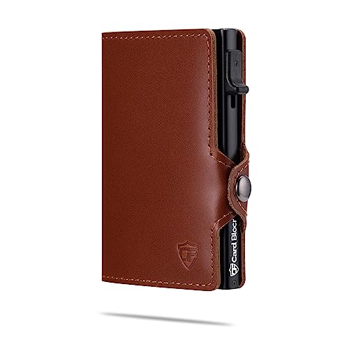 Conceal Plus Card Blocr Credit Card Wallet Rfid Blocking Slim Minimalist Card Holder Leather Carbon Fiber Or Saffiano Covers For Men Or Women #TOP3