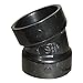 Canplas 11/2 Inch ABS 22.5 Degree Elbow ABS Construction
