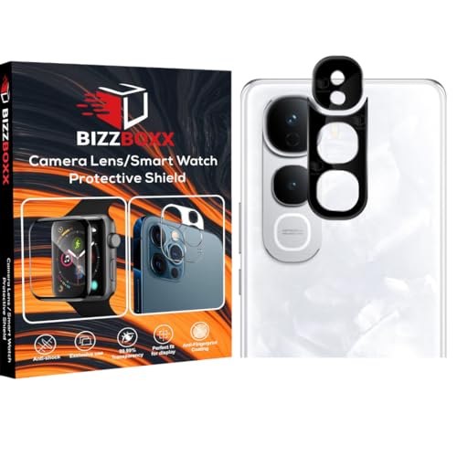 Image of Compatible with vivo Y400 Pro 5G Camera Lens Protector [3D-Premium Camera Lens Full Set] Back Camera Glass Guard for vivo Y400 Pro Camera Protector (Y400 Pro) - Pack of 1