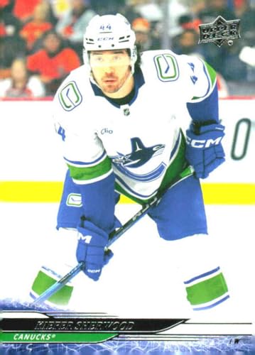 2024-25 Upper Deck Extended Series #635 Kiefer Sherwood Vancouver Hockey Card - Sportscard Superstore