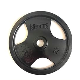 Biggins 2.0 Machined Cast Iron 45Lb Olympic Weight Plate Pair