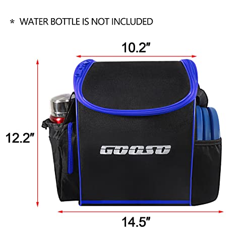 Juego de discos de golf para principiantes GOOSO y mochila de golf portátil de gran capacidad 6