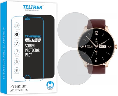 Image of Screen Protector Compatible With Maxima Knight Plus Smartwatch, Full Hydrogel TPU Screen Guard not a Tempered Glass (Pack of 2)