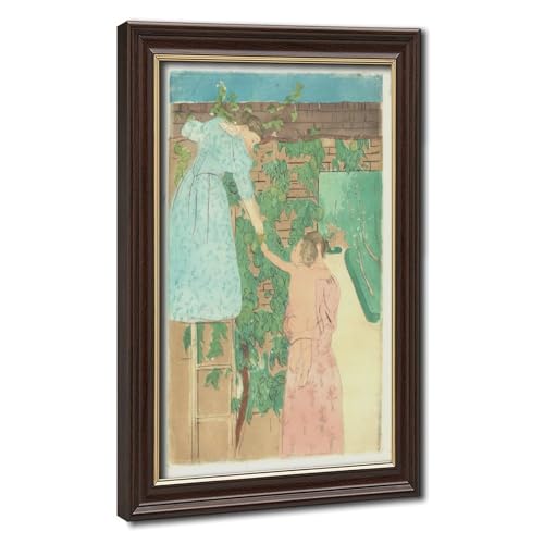 Toile Gathering Fruit 1893 Mary Cassatt deco murale bureau cadre 20x30