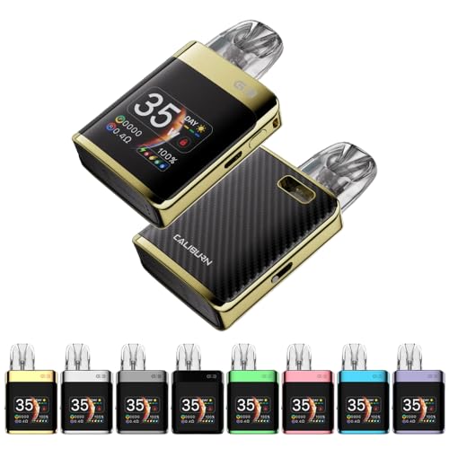 yKizCaliburn G3 Pro KOKO Kit dq^oR Jo[ G3 v RR X^[^[Lbg 1250mAhobe[ 35W̍őo 1.8 C`̃fBXvC GAt[ xCv TYPE-C[d RpNg jR`