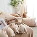 Tospass Baumwolle Bettwäsche 135x200 Dackel Khaki Bunt Dachshund Bettwäsche-Sets Mädchen Aesthetic Kinderbettwäsche ÖKO-TEX Deckenbezug 1 Bettbezug mit Reißverschluss und 1 Kissenbezug 80x80cm