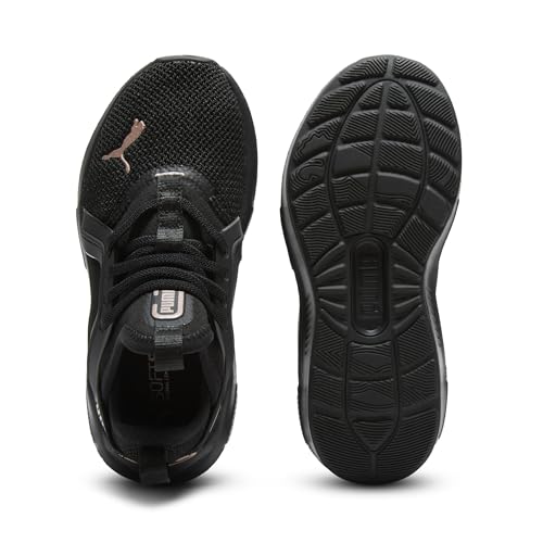 Puma Unisex-Child Softride ENZO Alternative Closure, Puma Black-Rose Gold, Little Kid 2.5 - image 3