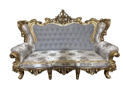 Image of Wooden Sofa Set Carving for Living Room (5 Seater Sofa @2)