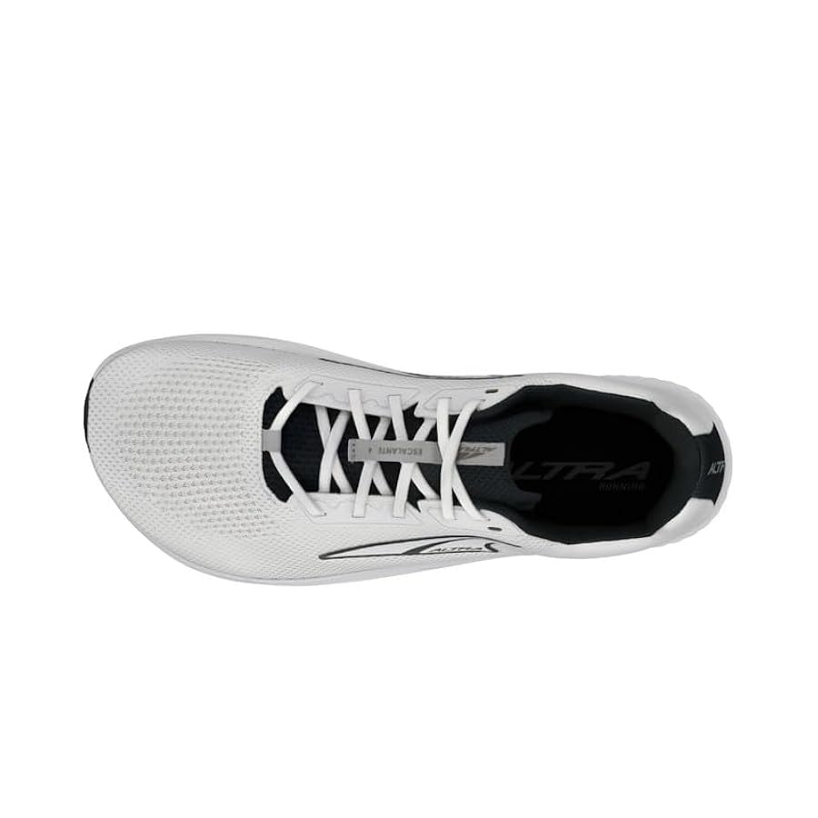 ALTRA Men's Escalante 4 Road Running Shoe, White/Black, 7