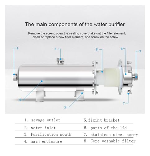 Machine d'équipement de purification d'eau en acier inoxydable durable - 4