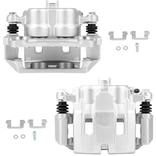 Image of SCITOO 19B3102 19B3103 Front Left & Right Disc Brake Calipers Assembly w /Bracket For Acura For TL 2009-2014,For Acura For TLX 2015-2018,For Honda For Ridgeline 2006-2014