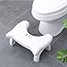 showyow Poggiapiedi Imbottito Sgabello da Toilette accovacciato Pieghevole Multifunzione, Sedia Pieghevole, Sgabello accovacciato Comfort Naturale Anti-stitichezza