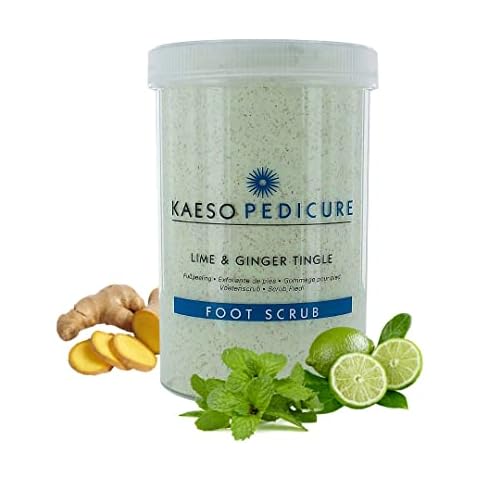 Kaeso Foot Scrub, Lime and Ginger Tingle, 1200 ml Cover