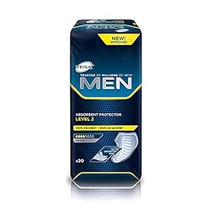 TENA For Men Level 2 Inzetstukken – 2 verpakkingen / 2 x 20 = 40 stuks