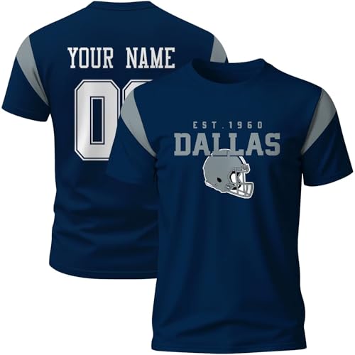 ANTKING T-Shirt Jersey Style Custom Name and Number Crewneck Short Sleeve for Men Gifts