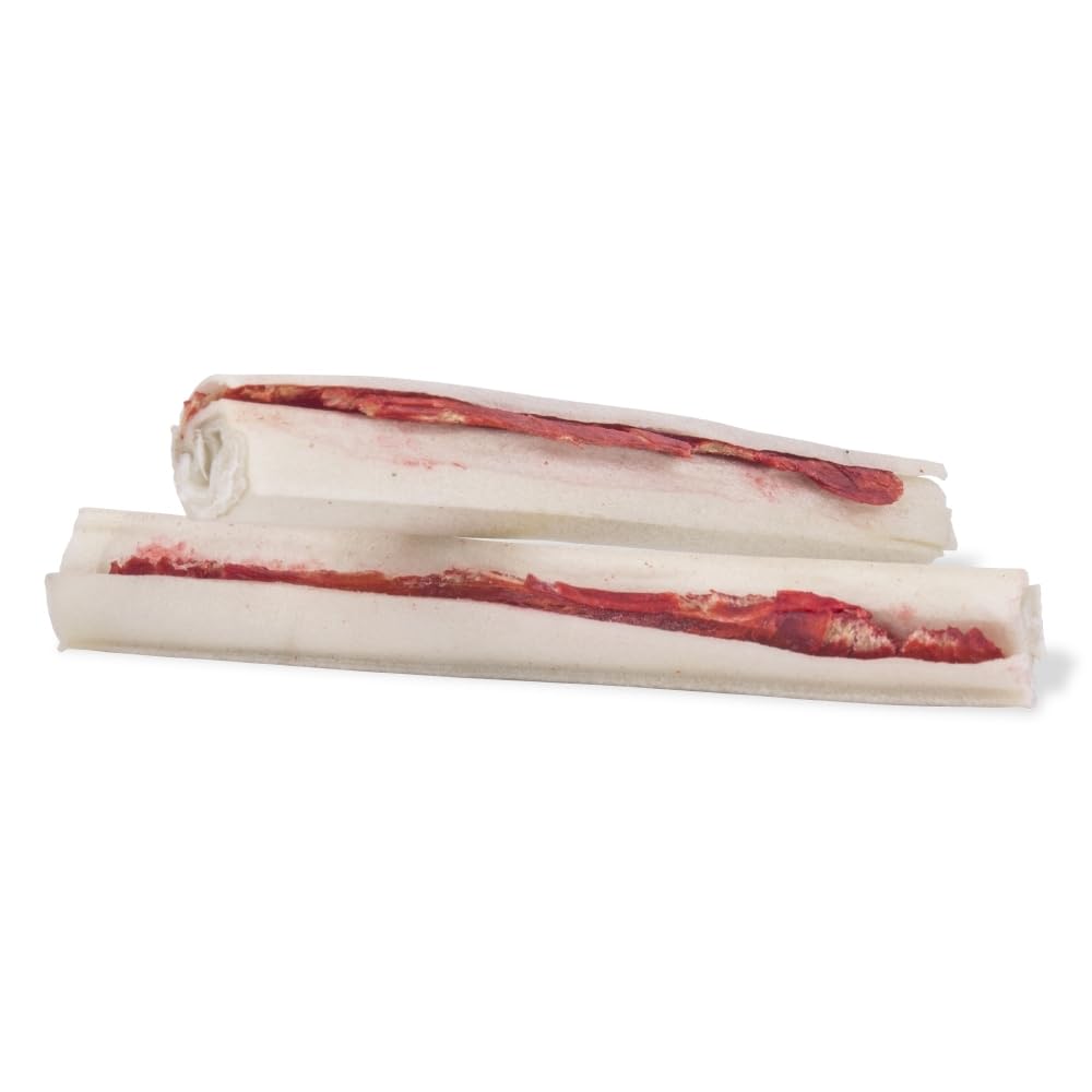 Dingo Dynostix Premium Rawhide Treats Made with Real Chicken, No Fillers or Artificial Binders, America's #1 Rawhide Brand 10-Count