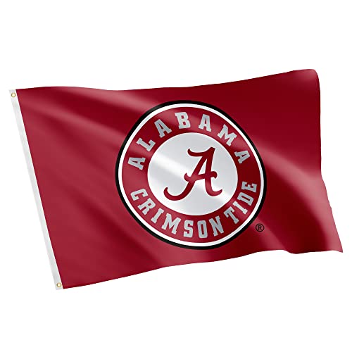 Desert Cactus The University of Alabama Crimson Tide Bama Flag - 3 x 5 Feet Tide Banner Indoor/Outdoor Durable Fabric 100% Polyester Design (Style 2)