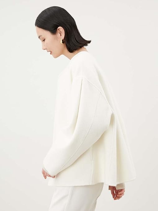 Amazon | 浅Vネックショート丈コート 09WFC244306BLU0 | コート