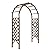 VINGLI Wooden Garden Arbor, Wedding Arch, 7ft Arch Backdrop Stand for Ceremony, Wood Trellis for Plant Climbing, Christmas Decor Pergola for Garden Backyard, Lawn