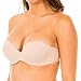 Produktbild Calvin Klein Damen Trägerloser BH Strapless Push-Up mit Bügel, Beige (Sand Dune), 75B (34B)