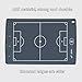 LCD Football Tactical Board, Soccer Coaching Board, Football Clipboard for Coaches, with Stylus, Lightweight and Portable, for Strategy Planning and Training