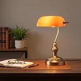 ✔ Utilisation polyvalente Parfaite comme lampe de bureau, lampe de chevet, éclairage décoratif pour salon, hôtel, bibliothèque ou espace de travail.