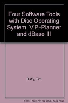 Paperback Four Software Tools: DOS for IBM PC and MS Dos, Word Processing Using Wordstar, Spreadsheets Using Vp-Planner, Data Base Management Using dBASE III Book