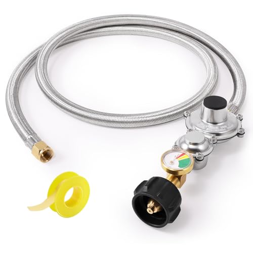 Tuyau régulateur de propane pour camping-car et grill de jardin