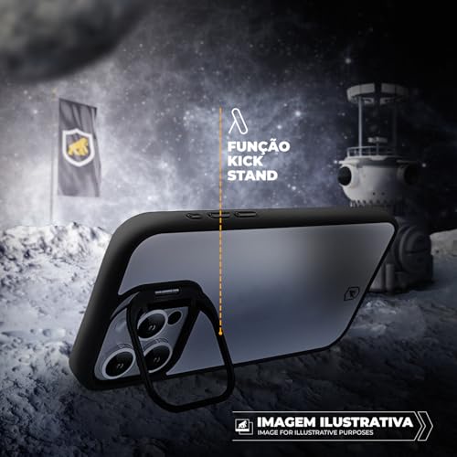 Capa para iPhone 15 Pro Max - Gravity Preta - Gshield