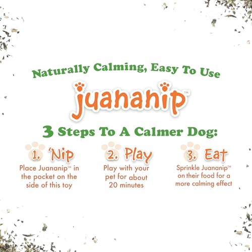 Image of Doggijuana Supreme Pizza & Juananip Bundle | Squeaky Refillable Plush Toy | Refillable squeaky plush dog toy + organic calming catnip; eases anxiety, stress & storms; drug-free, hand-harvested