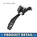 A ABSOPRO Turn Signal Switch 1K0953513G9B9 Steering Column Switch for Volkswagen Jetta 2005-2010 Black