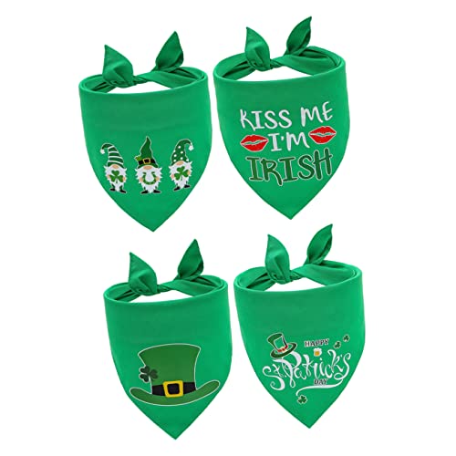 BESPORTBLE 4pcs pañuelos triangulares para perros