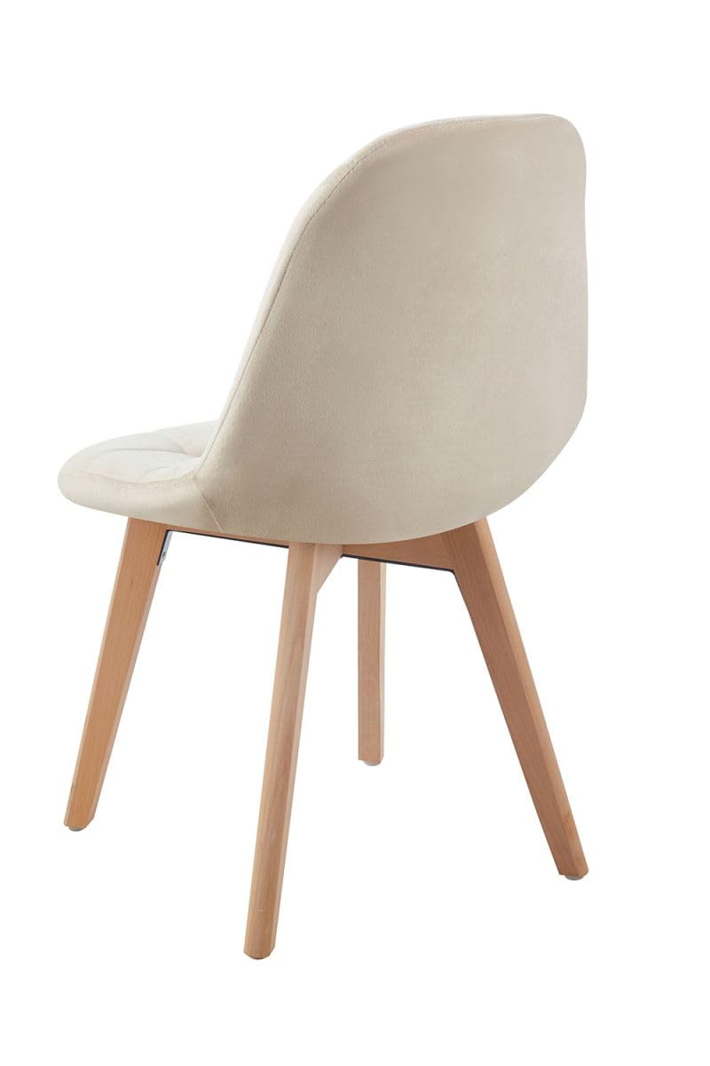 Regalos Miguel - Sillas Comedor - Silla Kelen Terciopelo - Beige