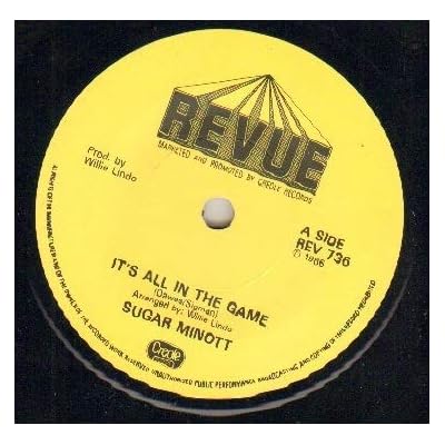 SUGAR MINOTT - IT'S ALL IN THE GAME - 7 inch vinyl / 45