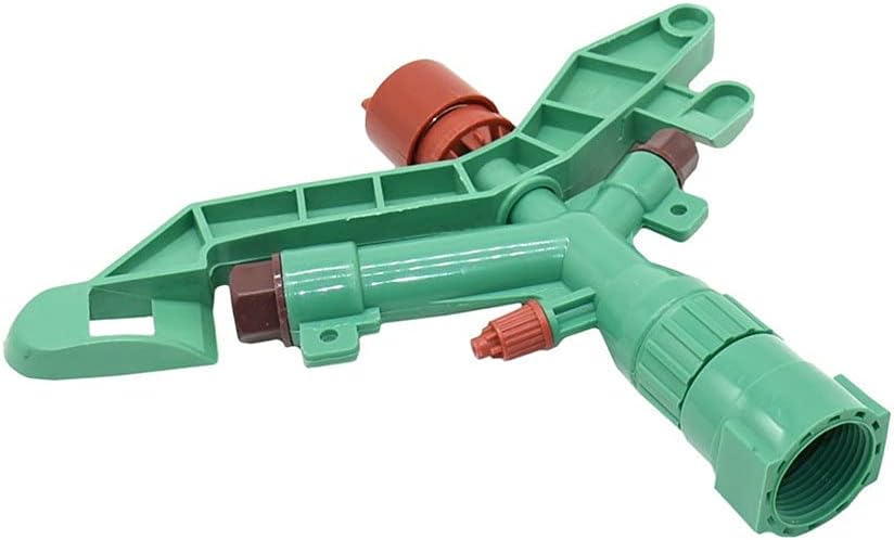 360 Degrees Rotating Irrigation Sprinkler with 1" Female Thread Farm Sprinklers Agriculture Irrigation Garden Lawn 1 Pc