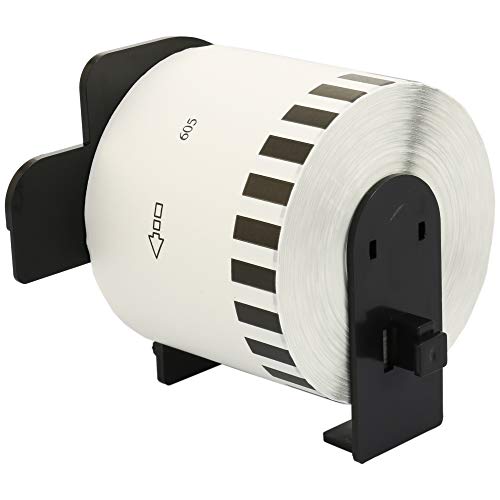 Compatible Roll DK44605 DK-44605 62mm x 30.48m Continuous Removable Yellow Labels for P-Touch QL-500 QL-550 QL-560 QL-570 QL-700 QL-720NW QL-800 QL-810W QL-820NWB QL-1050 QL-1100 QL-1110NWB