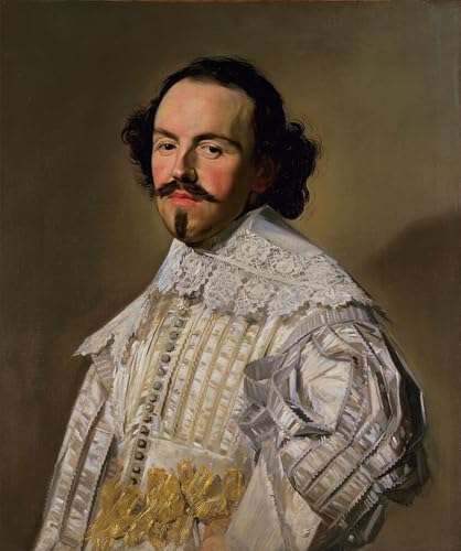 Tableau portrait Frans Hals pour la décoration de la chambre 60x90
