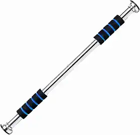 Barra P/Flexão Exercícios Treino Regulável 62 A 100 Cm Fixa