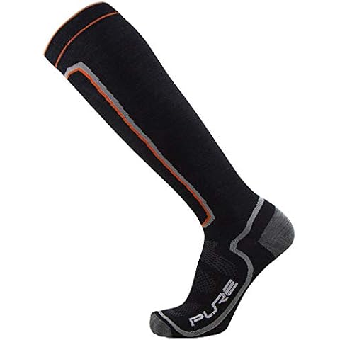 Ultra Light Ski Socks - Thin Premium Merino Wool Skiing for Men, Women - Snowboard Cover