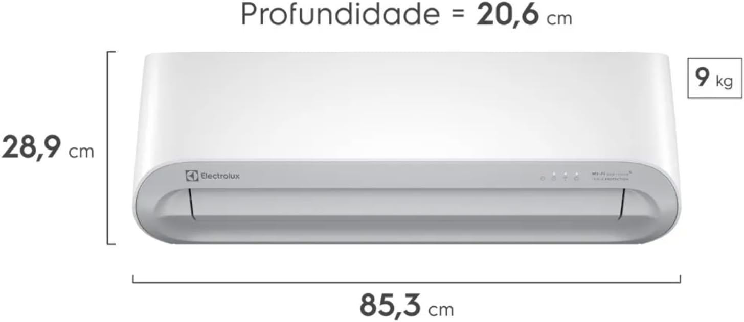 Ar-Condicionado Electrolux Split 18.000 BTUs Color Adapt Frio com Wi-fi (YI18F/YE18F) 220V