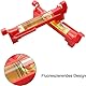 Maurerschnur Set bestehend aus Maurerschnur (Richtschnur 50m x 1,7mm) Maurerschnurspanner (Schnurspanner) mobile Schnurwasserwage und Erdnägel (Hering)