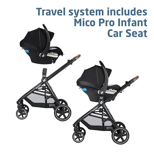 Maxi-Cosi Zelia 2 Luxe 5-in-1 Modular Travel System, New Hope Black - image 7