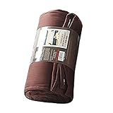 petzoff PO-BasicBrown RASCHELDECKE - hält Ihren Hund/Ihre Katze vom Sofa fern, Größe Circa 142 x 182 cm, Basic Brown