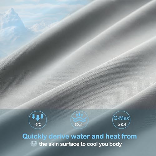 ACCURATEX Cooling Comforter Twin Size, Cool Blanket for Hot Sleepers,68x88 - image 3
